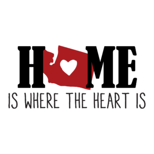 Home Is Where The Heart Is Wall Quotes™ Decal