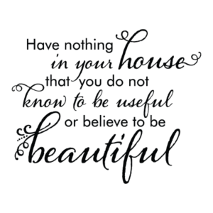 House Beautiful Wall Quotes™ Decal