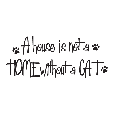 House Not A Home Wall Quotes™ Decal