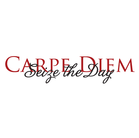 Seize The Day Trajan Pro Wall Quotes™ Decal