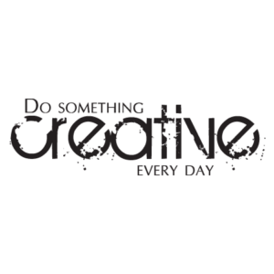 Do Something Creative Distressed Wall Quotes™ Decal