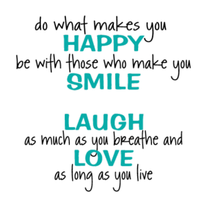 Do What Makes You Happy Whimsical Wall Quotes™ Decal
