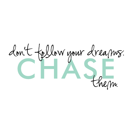 Chase Your Dreams Whimsical Wall Quotes™ Decal