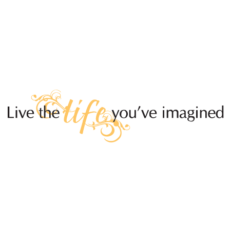 Live The Life You've Imagined Wall Quotes™ Decal