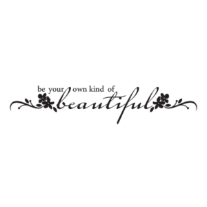 Own Kind of Beautiful Floral Wall Quotes™ Decal