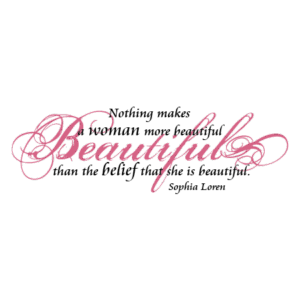 Sophia Loren Beautiful Wall Quotes™ Decal