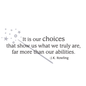 It Is Our Choices Wall Quotes™ Decal