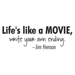 Life is Like a Movie Wall Quotes™ Decal