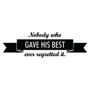 Give Your Best Wall Quotes™ Decal