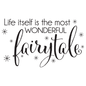 Life is a Fairytale Sparkles Wall Quote™ Decal