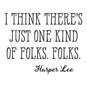 One Kind Of Folks Wall Quotes™ Decal