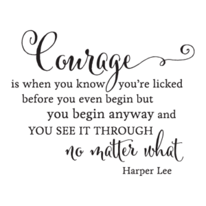 See It Through No Matter What Wall Quotes™ Decal