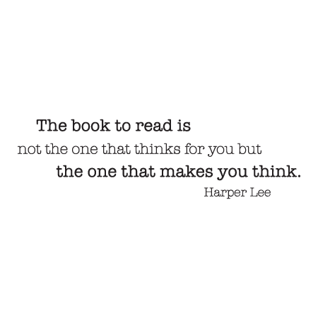 The Book To Read Wall Quotes™ Decal