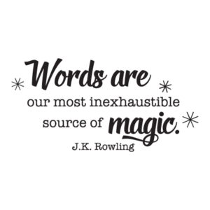 Words Are Magic Wall Quotes™ Decal