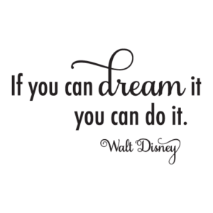 Dream It Do It Elegant Wall Quotes™ Decal