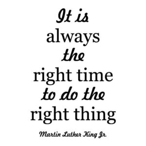 Always The Right Time Wall Quotes™ Decal