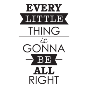 Every Little Thing Wall Quotes™ Decal