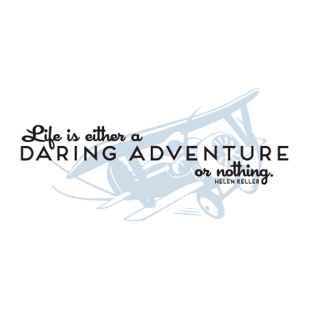 Daring Adventure Wall Quotes™ Decal