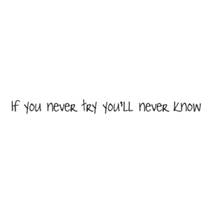 You'll Never Know Wall Quotes™ Decal
