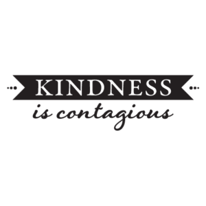 Kindness Is Contagious Wall Quotes™ Decal
