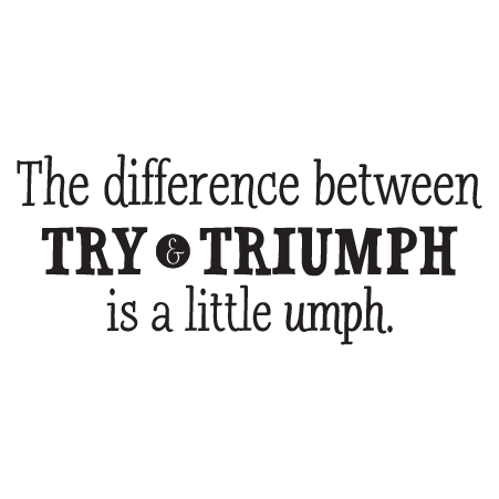 A Little Umph Wall Quotes™ Decal