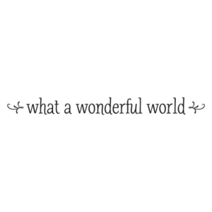What a Beautiful World Wall Quotes™ Decal
