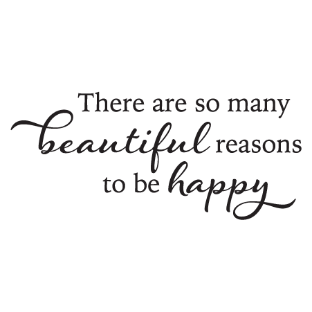 So Many Beautiful Reasons Wall Quotes­™ Decal