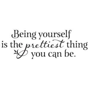 Prettiest Thing Wall Quotes™ Decal