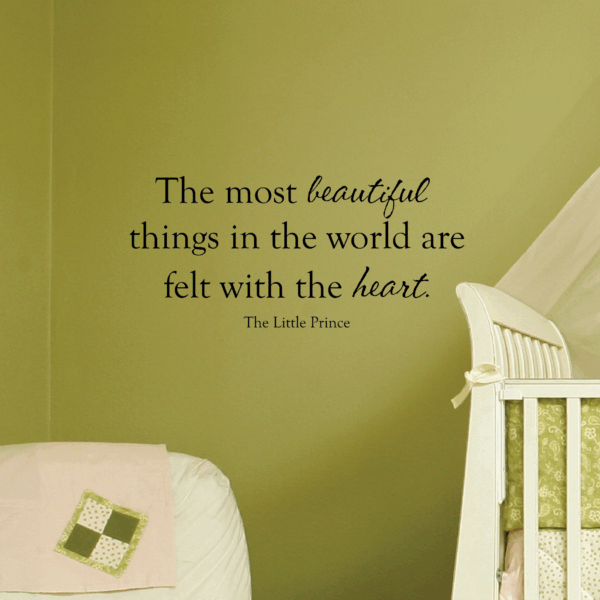 Most Beautiful Things Wall Quotes™ Decal