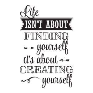 Creating Yourself Wall Quotes™ Decal