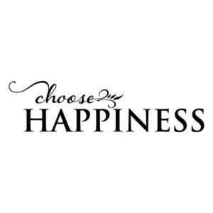 Choose Happiness Wall Quotes™ Decal