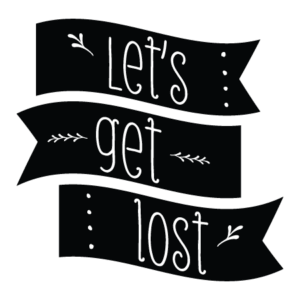 Let's Get Lost  Wall Quotes™ Decal