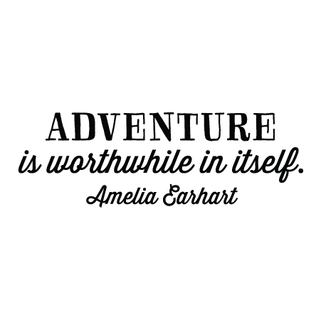 Adventure Is Worthwhile Wall Quotes™ Decal