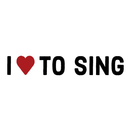 I Heart To Sing Wall Quotes™ Decal