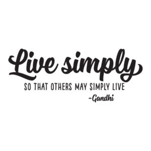 Live Simply Wall Quotes™ Decal