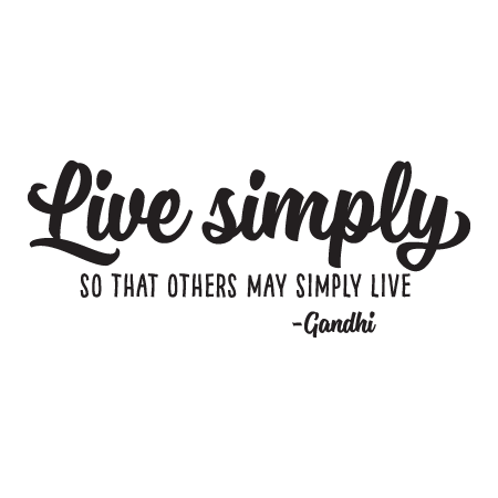 Live Simply Wall Quotes™ Decal