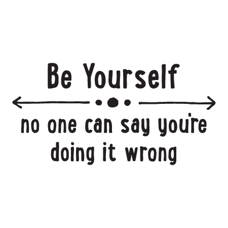 Be Yourself Wall Quotes™ Decal