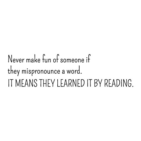 Learned It By Reading Wall Quotes™ Decal