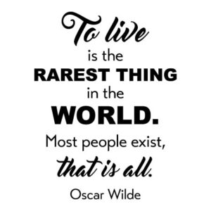 To Live Wall Quotes™ Decal