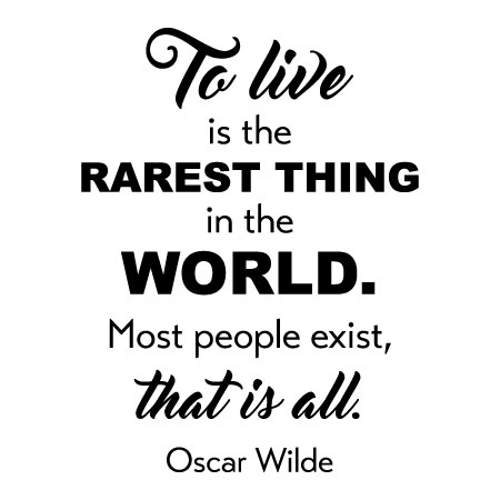 To Live Wall Quotes™ Decal