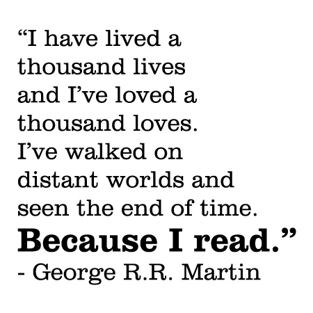 Because I Read Wall Quotes™ Decal