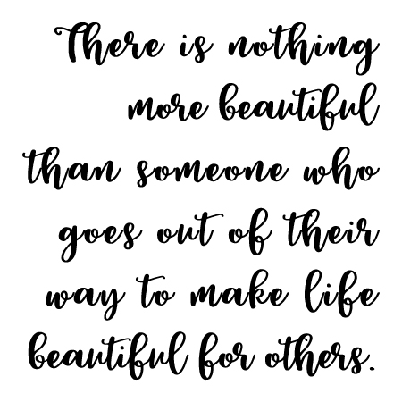 Make Life Beautiful For Others Wall Quotes™ Decal