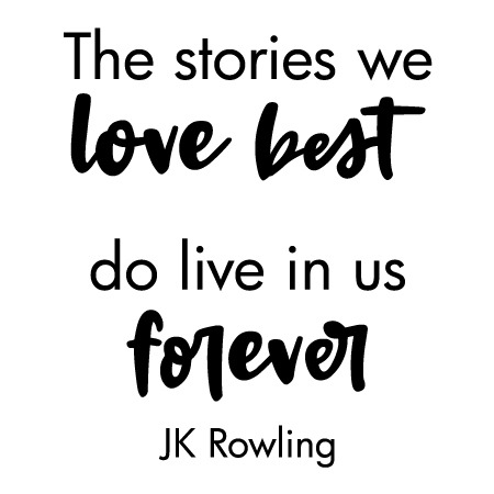 The Stories We Love Best Wall Quotes™ Decal