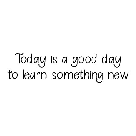 Learn Something New Wall Quotes™ Decal