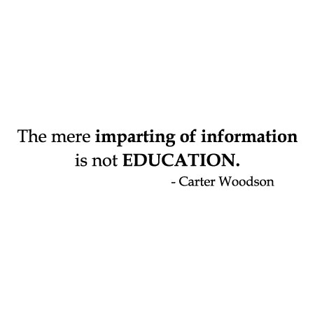 Imparting of Information Wall Quotes™ Decal