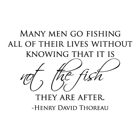 Not The Fish Wall Quotes™ Decal