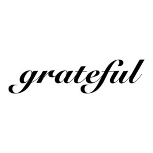 Grateful Wall Quotes™ Decal