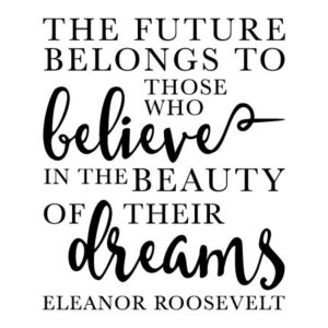 Those Who Believe in The Beauty Wall Quotes™ Decal