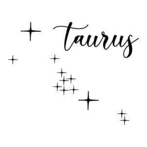 Taurus Zodiac Constellation Wall Quotes™ Decal