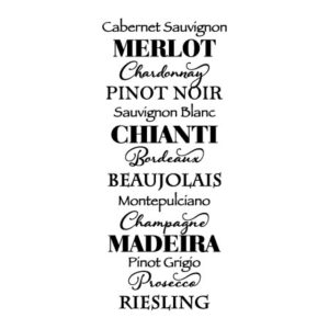 Wines of the World Wall Quotes™ Decal
